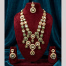Kavita Art Traditional Kundan Stone Long Necklace Set