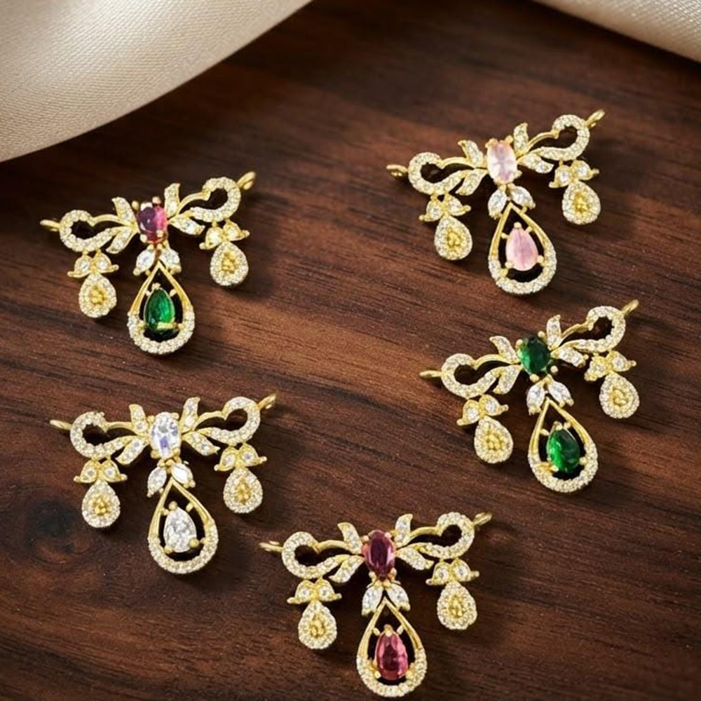 Kavita Art Classic American Daimond Stone Pendant