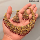 Kavita Art Beautiful Pearl Temple Necklace Set