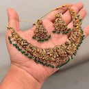 Kavita Art Beautiful Pearl Temple Necklace Set