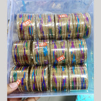Kavita Art Premium Multi Color Bangles Set