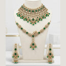 Kavita Art Designer Kundan Stone And Beads Choker Necklace Set  