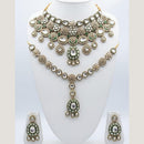 Kavita Art Designer Kundan Stone And Beads Choker Necklace Set  
