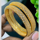 Darshana Jewels Gold Plated Austrian Stone Bangles Set