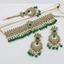 SNERA Gold Plated Crystal Stone Necklace Set