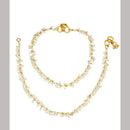 SNERA  Gold Plated Pearl Payal