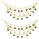 SNERA Gold Plated Pearl Kanchain