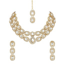 SNERA Gold Plated Austrian Stone Necklace Set