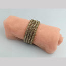 SNERA Gold Plated Crystal Stone Bangles Set