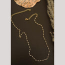 SNERA Gold Plated Pearls Mala