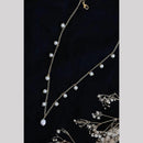 SNERA Silver Plated Pearls Mala