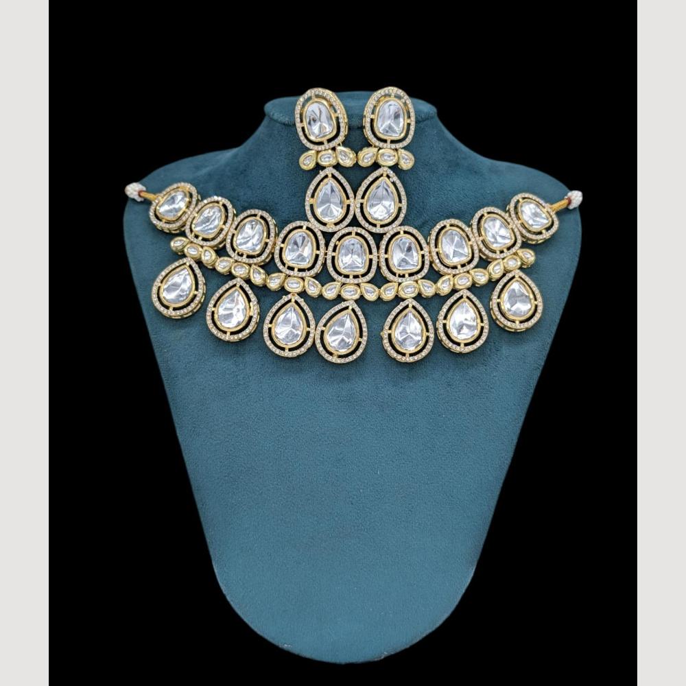 SNERA Timeless Treasure Traditional Kundan Necklace Set 