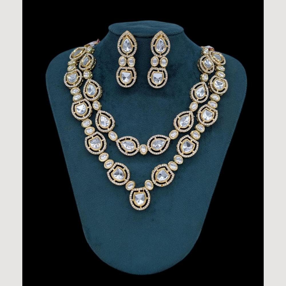 SNERA Timeless Treasure Traditional Kundan Necklace Set 