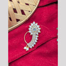 SNERA Austrian Stone And Pearl Nose Ring