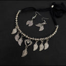 SNERA Oxidised Plated Antique Navratri Look Necklace Set