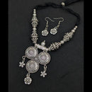 SNERA Oxidised Plated Antique Navratri Look Necklace Set