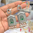 SNERA Oxidised Plated Navratri Special Dangler Earrings