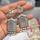 SNERA Oxidised Plated Navratri Special Dangler Earrings