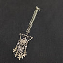 SNERA Navratri Special Oxidised Plated Maangtikka