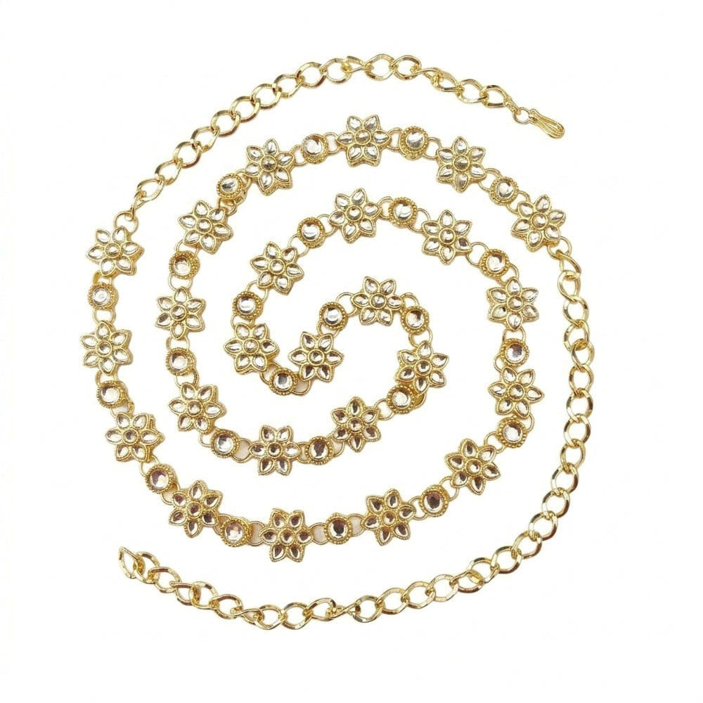 SNERA Crystal Stone Designer Kamarbandh for Women