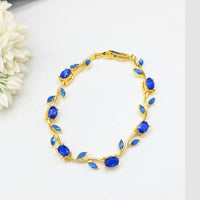 SNERA Elegant Crystal Stone Openable Bracelet for Women