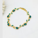 SNERA Elegant Crystal Stone Openable Bracelet for Women