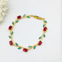 SNERA Elegant Crystal Stone Openable Bracelet for Women