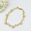 SNERA Elegant Crystal Stone Openable Bracelet for Women