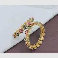 SNERA Elegant  Austrain Stone Meenakari Designer  Bangles Set