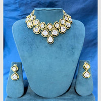 SNERA Gold Plated Polki Kundan Meenakari Necklace Set