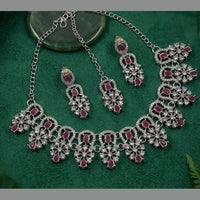 SNERA Elegant Crystal Stone Necklace Set Women