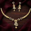 SNERA Trendy Austrian Stone Necklace Set With Earrings