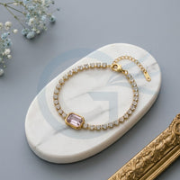 SNERA Elegant Crystal Stone Bracelet for Women