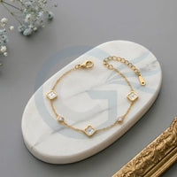 SNERA Elegant Crystal Stone Bracelet for Women