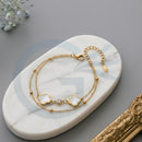 SNERA Elegant Austrian Stone Floral Bracelet for Women