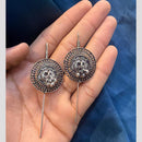 SNERA Vintage Oxidised Plated Earcuff Earrings for Women