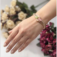 SNERA Stylish Austrian Stone Openable Statement Bracelet