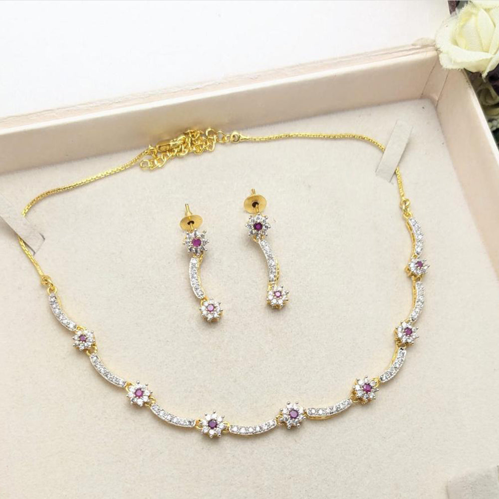 Trendy Austrian Stone Statement Jewellery Set