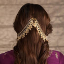 SNERA Fancy Kundan And Pearl Kanchain for Festive Look