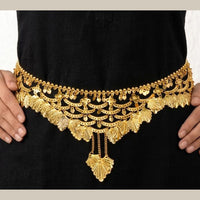 SNERA Designer Gold Plated Waist Belt Kamarband