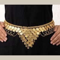 SNERA Designer Gold Plated Waist Belt Kamarband