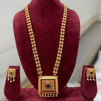 SNERA Timeless Pota Stone And Beads Long Necklace Set