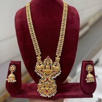 SNERA Timeless Pota Stone And Beads Temple Long Necklace Set