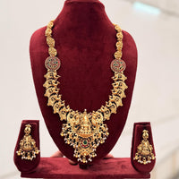 SNERA Timeless Pota Stone And Beads Temple Long Necklace Set