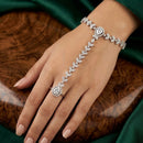 SNERA Elegant American Diamond Hath Panja for Women