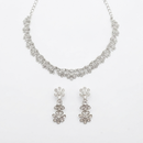 Darshana Jewels Glamorous Austrian Stone  Necklace Set (Set of 3)