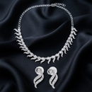 Darshana Jewels Radiant Austrian Stone Fashion Necklace Set (Set of 3)