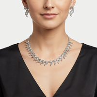 Darshana Jewels Festive Austrian Stone Statement Jewellery Set (Set of 3)