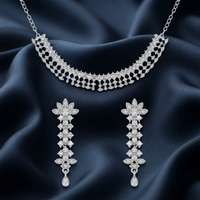 Darshana Jewels Festive Austrian Stone Statement Jewellery Set (Set of 3)