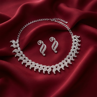 Darshana Jewels Festive Austrian Stone Statement Jewellery Set (Set of 3)